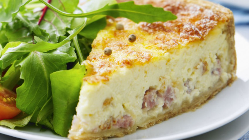 Quiche lorraine légère